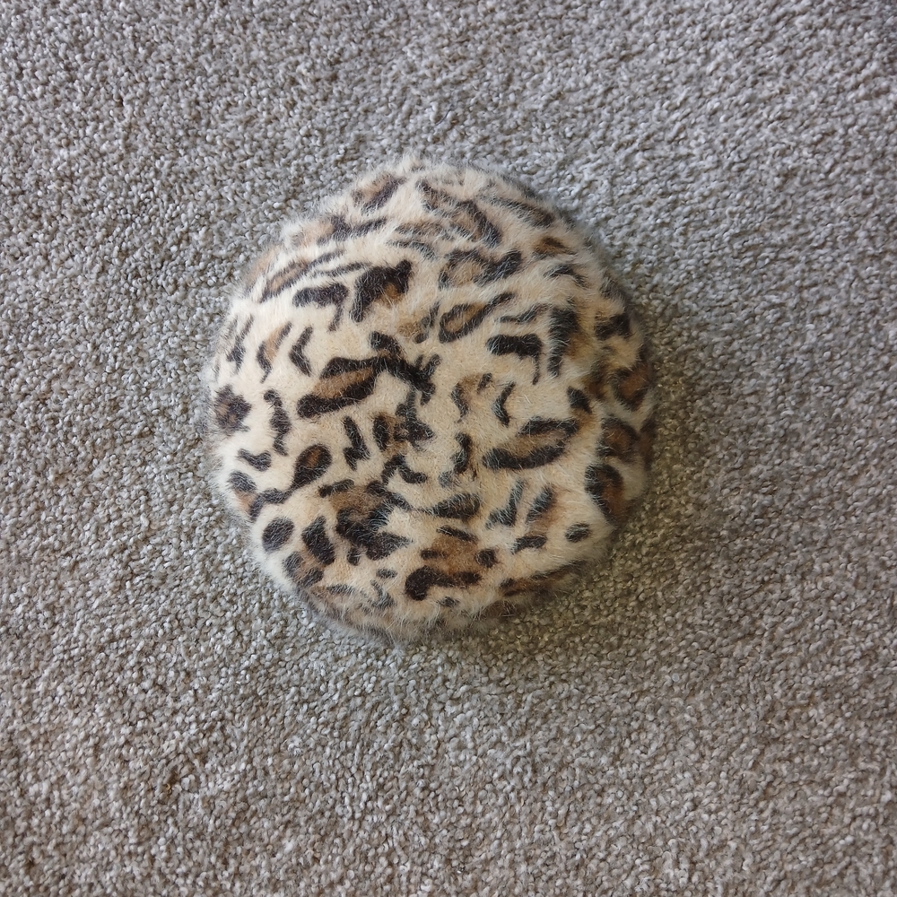 Forever 21 Leopard Print Beret Hat